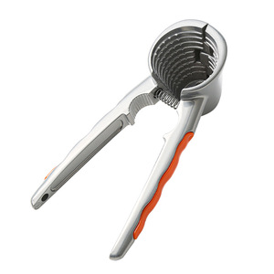 1pc Outil de décorticage manuel multifonctionnel en métal argenté pour noix, châtaignes et noisettes - Product Image 5