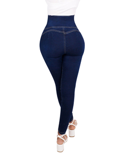 <span class=keywords><strong>Jeans</strong></span> sculptants push-up pour femmes, style colombien vintage, legging très élastique - Product Image 5