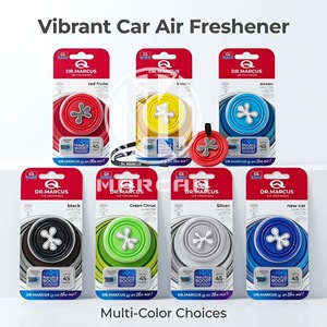 Désodorisant pour voiture Dr Marcus, en plastique rouge, parfum longue durée, pour l'intérieur du véhicule - Product Image 4
