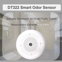 Sensor de Gas de azufre de amina de olor inteligente configurable avanzado Medición ambiental interior Inodoro Iot Soluciones Sensor de humedad