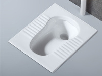 WC à la turque moderne en porcelaine antidérapant de Chaozhou avec abattant à fermeture douce et garantie de 5 ans