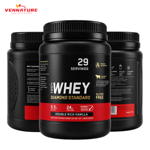 Vennature Chocolate 1.98LB Proteína de Suero de Leche Gold Standard Sin Gluten Suplementos Deportivos Proteína en Polvo - Product Image 1
