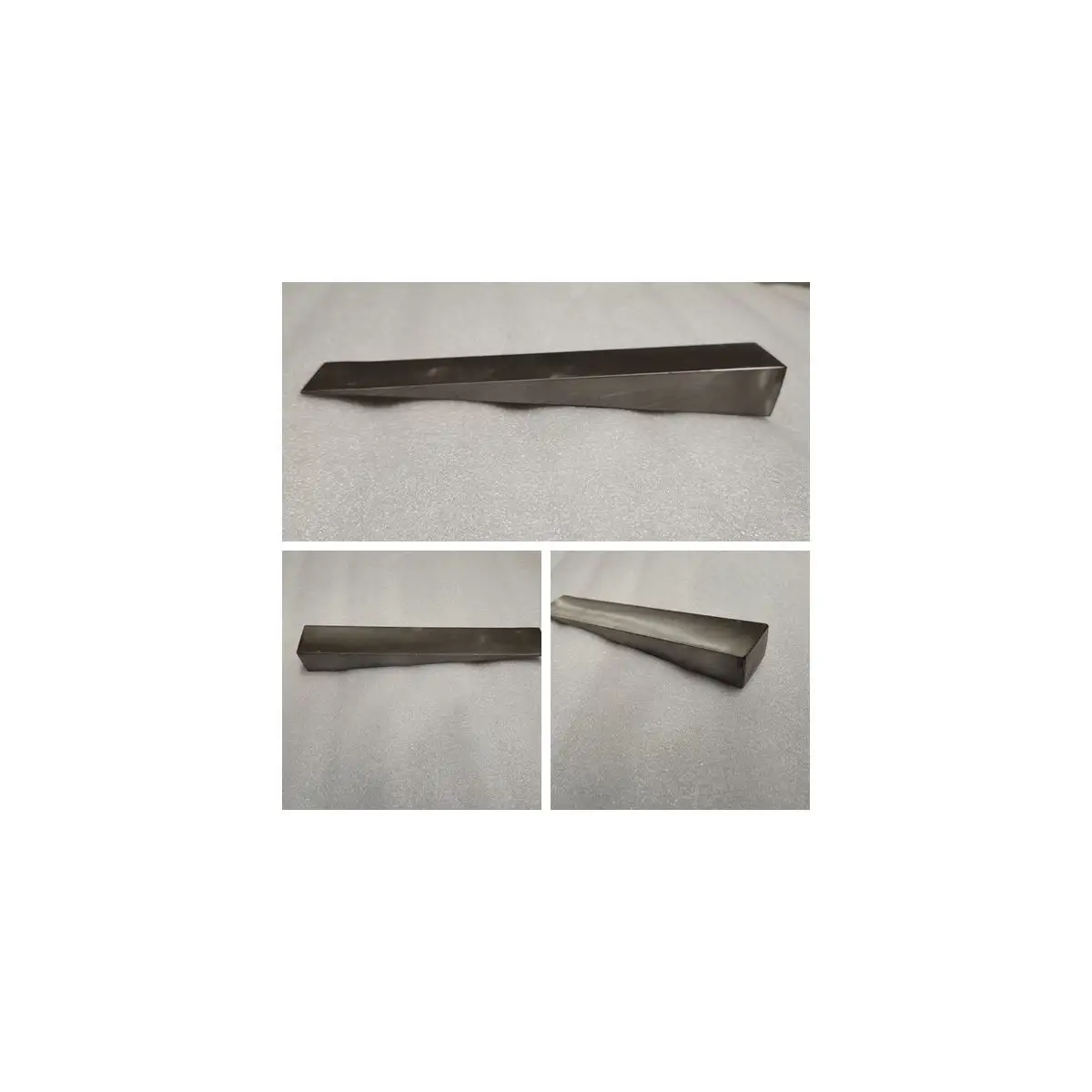 Cina produttore fornitura utensili a mano in acciaio inox 304 80*13*6 flangia cuneo per leva su attrezzature
