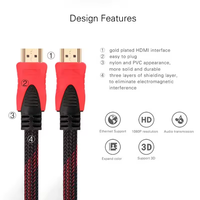 HDMI-Anschluss kabel Video Stecker zu Stecker HDMI-Kabel 1080P 1.4 1080P HDTV-Kabel 1,5 M 1,8 M 2M 3M 5M 10M 15M 18M 20M 25M 30M