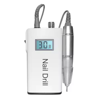 Lime à ongles électrique 30000 tr/min rechargeable portable pour le retrait de gel et d'acrylique