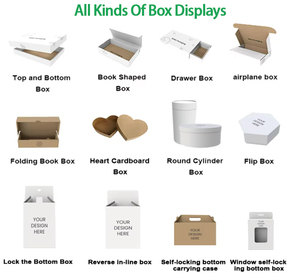 Bao bì thủy tinh Hộp gấp carton vuông mini gói tùy chỉnh nhỏ dẫn bóng đèn dài hình chữ nhật phẳng sinh thái thân thiện - Product Image 2