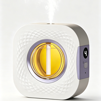 360 ° Diffuseur d'arômes rechargeable par pulvérisation, 50 ml, mini diffuseur d'huiles essentielles, diffuseur d'arômes portable sans eau