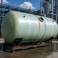 Modularer GFK-Korrosionsschutz-Lagertank Erweiterbarer GFK-Industrietank