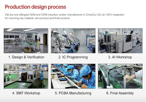 Golenda Điện 50/60Hz Nhỏ Xách Tay Cảm Ứng Đung Với Trắng LED Núm Điều Khiển Hộ Gia Đình Sử Dụng Thép Không Gỉ Nhà Ở - Product Image 5