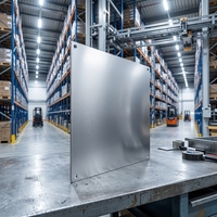 Plaque réfléchissante en aluminium à haute réflexion RDP-650*550 pour la détection universelle par laser et capteur infrarouge 650*550*0.3m