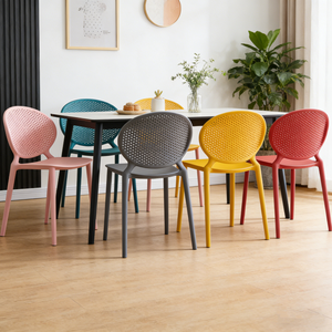 <span class=keywords><strong>Chaise</strong></span> de salle à manger en plastique PP de style <span class=keywords><strong>scandinave</strong></span>, moulée par injection en une seule pièce, imperméable, pour utilisation en intérieur dans les restaurants - Product Image 6