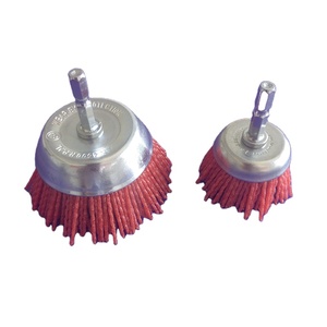<span class=keywords><strong>Brosse</strong></span> Abrasive Industrielle en Nylon de 3 Pouces avec <span class=keywords><strong>Tige</strong></span> Hexagonale pour le Débavurage des Métaux - Product Image 6