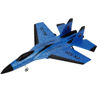 Avion Télécommandé 2,4 GHz en Mousse EPP avec Équilibrage Automatique, Facile à Piloter, Planeur de Chasse RC pour Enfants