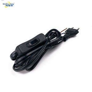 Cable de Alimentación Personalizable de 250V 15A con Enchufe Europeo de 2 Pines a Conector Hembra C7, 2*0.75, 1.8m - Product Image 4