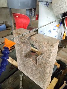 Máy cưa dây kim cương cho đá granite, đá marble, máy cắt khối đá bằng dây kim cương, máy cưa dây kim cương cho đá granite - Product Image 5