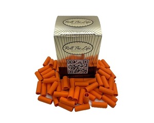Best Quality Pre Rolled <b>Orange</b> Filter Tips 7mm (150ct) - Product Image 3