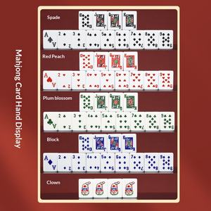 Table de Mahjong et de <span class=keywords><strong>Poker</strong></span> Royal Saint Durable au Design Latino-Américain en Carreaux Dorés Fabriquée en Chine - Product Image 4