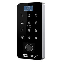 Système de contrôle d'accès Tuya avec boîtier métallique, étanche IP65, déverrouillage à distance par empreinte digitale WIFI, sûr et efficace, compatible WG26/34