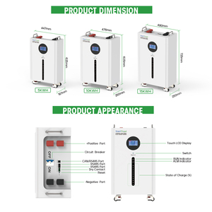 Suitable Home Energy Storage <b>48v</b> 100ah Lithium Ion <b>Battery</b> <b>48v</b> 100ah 200ah 300ah 5kw 10kw 15kw Energy Storage System - Product Image 6