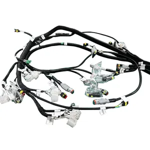 Assemblage de faisceau de câblage personnalisé Fabrication de faisceau de câblage électrique haute tension pour automobile et moto