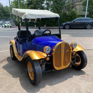 Autobús Turístico Clásico Retro Vintage, Vehículo Eléctrico, Mini Auto Deportivo Clásico, Autos Nuevos Electrificados para Adultos y Niños - Product Image 2