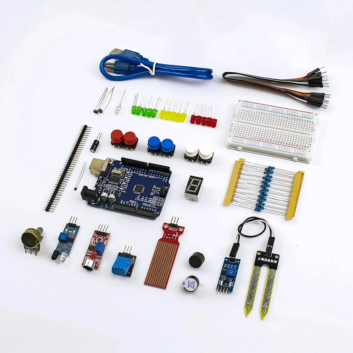Basic Starter Kit for R3 DIY Kit with Retail Box for School Kids Education Programming kit for arduinos educational toys