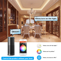 Ampoule LED intelligente Gledopto, dimmable, E14 E12, ampoule Edison intelligente Zigbee RGB CCT 4W, ampoule LED intelligente en forme de bougie