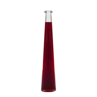 Bouteille en verre de 200 ml Dama Ovale