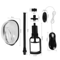 Weiblicher Intim-Massager Masturbationspumpe für Paare Erotik-Produkte Vagina-Nippel-Saugpumpe Sexspielzeug für Frauen