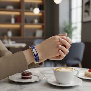 สร้อยข้อมือแฟชั่นทองเหลืองแท้และกำไลข้อมืออุปกรณ์เสริมมาใหม่ที่สง่างาม - Product Image 3
