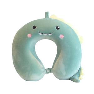 Almohada de cuello en forma de U con diseño de dragón, para viaje, portátil, suave, de felpa, tamaño adulto - Product Image 1