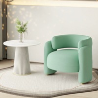 Fauteuil de détente moderne et luxueux pour chambre à coucher et salon
