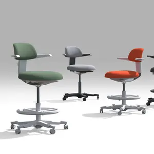 Cadeira ergonômica ajustável, de altura moderna, alta, ergonômica, para escritório, cadeira