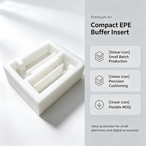ถาดโฟม EPE ซับแรงกระแทก เป็นมิตรกับสิ่งแวดล้อม รีไซเคิลได้ ปลอดภัยสำหรับกล่องอุปกรณ์เครื่องมือ - Product Image 2