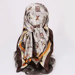 Bandanas Custom Design Personalized Printed Bandanas with Logo for Men Cotton Polyester Voile Scarf Foulard