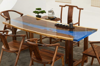 Résine époxy transparente, durcisseur pour moulage profond, 4 pouces, 10cm, pour le bois de Table et de rivière à haute dureté
