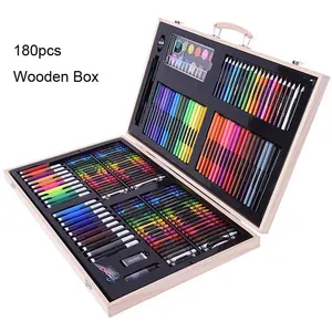 Kids Art Set Children Drawing Set Water Color Pen Crayon Oil