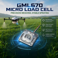 Célula de Carga Micro Galoce GML670 de 5-200kg, Puente Completo, Acero al Manganeso, IP65 para Básculas Corporales y de Cocina