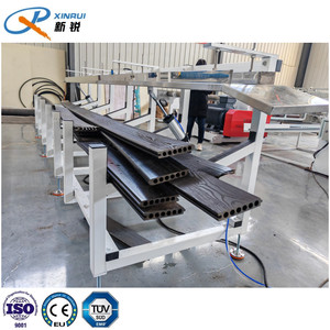 Ngoài trời <span class=keywords><strong>WPC</strong></span> decking sàn máy làm PE <span class=keywords><strong>WPC</strong></span> gỗ hồ sơ đùn dòng với Máy gói - Product Image 6