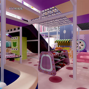 Parque de Aventuras Personalizado de 500 Metros Cuadrados, Laberinto Comercial, Área de Juegos <span class=keywords><strong>Infantil</strong></span>, Equipo de Juego Suave, Parque <span class=keywords><strong>Infantil</strong></span> Interior para Niños - Product Image 6