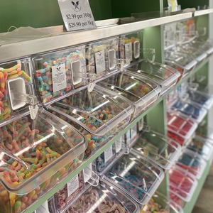 حاوية تخزين حلوى الأرز، صناديق حلوى الحبوب، حاويات مزودة بمغرفة للمكسرات والحبوب للبيع - Product Image 6