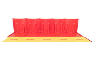 Denilco FF105 innovativo tipo pinna riutilizzabile barriera antiallagamento in plastica - Product Image 6