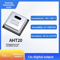 Capteur de température et d'humidité capacitif ASAIR Aosong AHT20 Mini, puce I2C, signal large plage de tension, boîtier SMD, haute précision