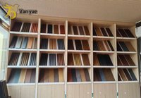 Vente Flash : Panneau Mural WPC Moderne Ignifuge pour Extérieur, Revêtement Gris 219*26mm en PE, Facile à Installer pour Maisons Extérieures