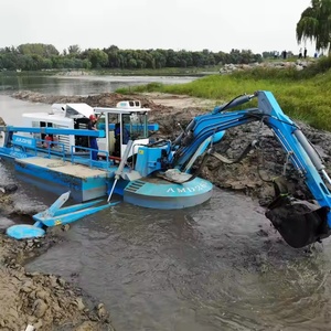 Draga de succión con cortador modular, fácil montaje para sitios remotos, ideal para proyectos de ensanchamiento de ríos y recuperación de tierras - Product Image 3