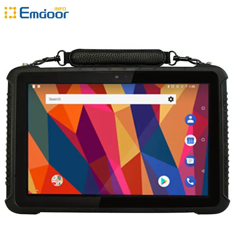 10 pollici IPS Android 8.1 Smartphone Wi-Fi GPS 4G LTE Modulo Rugged Tablet Pc Rugged