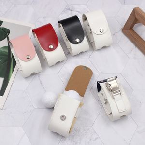 Durable PU Leather Waist Belt Golf Ball Organizer Tee Holder Magnetic Closure Storage Pouch Portable Fashion Golf <b>Gifts</b> for Him - Product Image 2