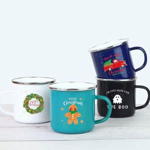 แก้วกาแฟโลโก้พร้อมหูจับ ขนาด 14 ออนซ์ แก้วเคลือบวิทรัส แก้วกาแฟสองชั้นสุญญากาศ แก้วกาแฟแบบพกพาเคลือบสีฝุ่น - Product Image 3