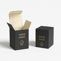Caja de cartón de papel personalizada con logotipo, embalaje de crema facial para el cuidado al por menor, caja de tarjetas de papel de belleza cosmética plegable impresa a todo color
