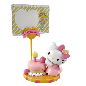 6 pz/set di torta di Dessert note porta carte Kitty ornamenti da scrivania Sanriomn Cake Figure cartone animato la <span class=keywords><strong>mia</strong></span> melodia Kuromi - Product Image 6